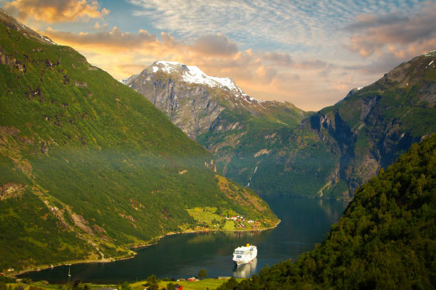 istock Northern Norwegian fjords. 653805254