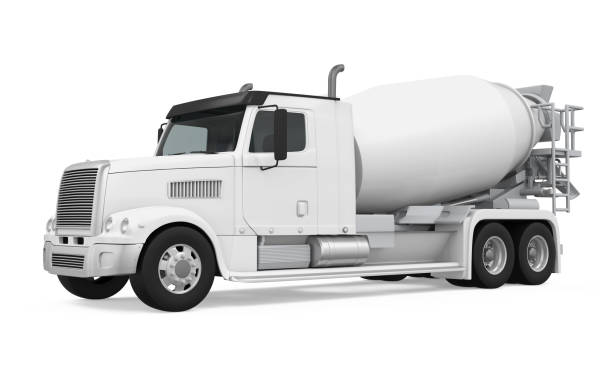 istock Concrete Mixer Truck 653806930