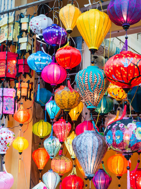 istock Colorful lanterns in Hoi An, Vietnam 653808180