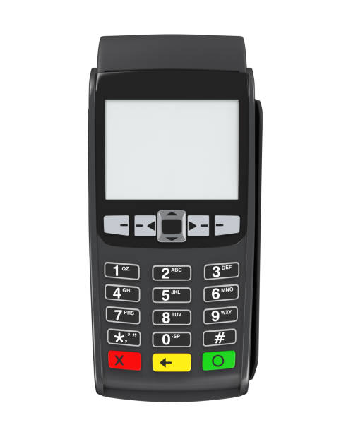 credit card machine - credit card reader imagens e fotografias de stock