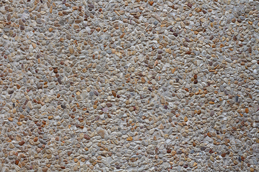 Small sand stone of sand wall texture or sand wall background.
