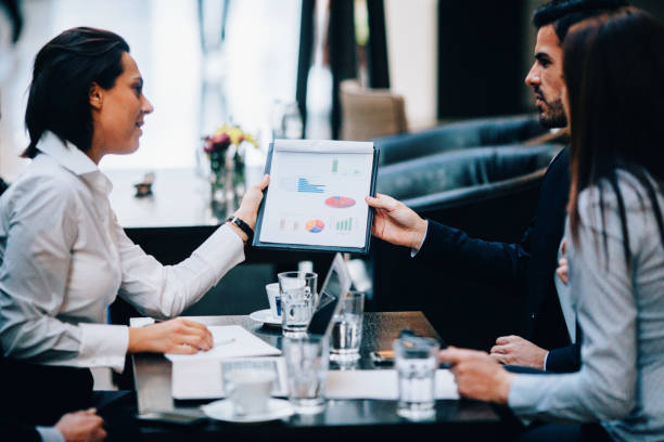 istock Business meeting at the cafe 653816046