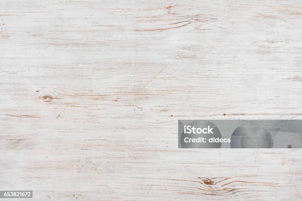 Handmade Bleached Wooden Texture Background Horizontally Oriented Image Stock Photo - Download Image Now