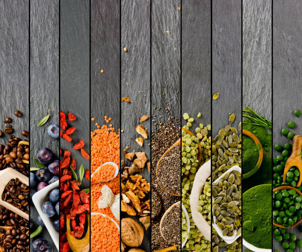 istock Superfood Mix Stripes 653835402