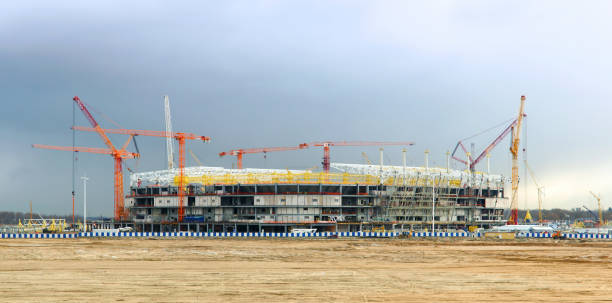 istock construction of sports facilities 653843246