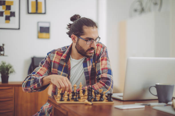 1,800+ Play Chess Against Computer Stock Photos, Pictures & Royalty-Free  Images - iStock