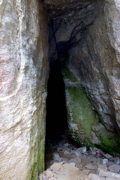 istock entrance to the cave 653859162