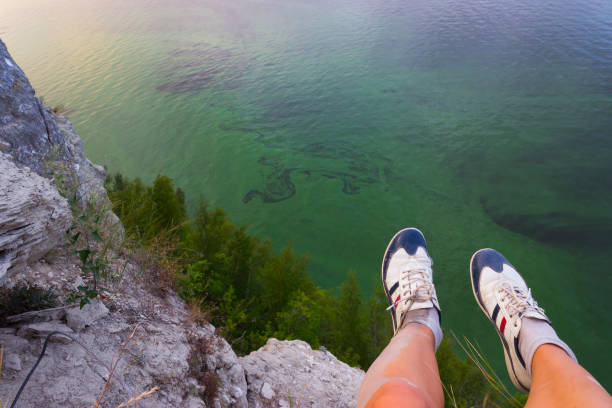 istock Feet hanging in the air 653859230