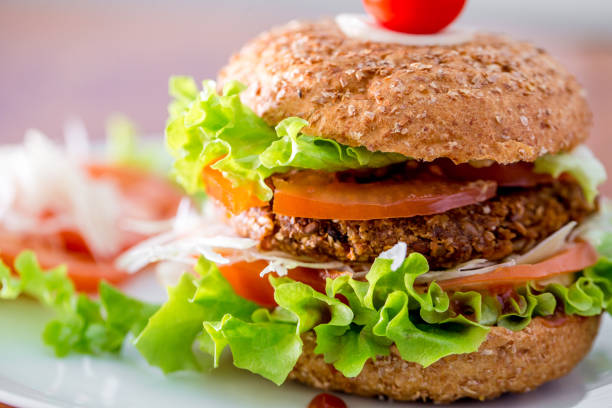 istock Vegan Hamburgers 653863064