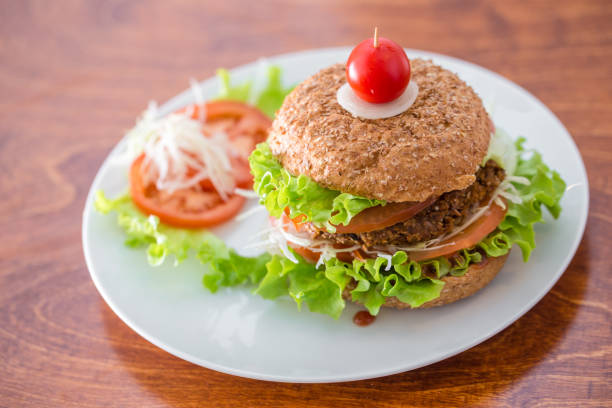 istock Vegan Hamburgers 653863072