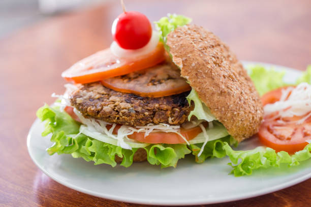 istock Vegan Hamburgers 653863106