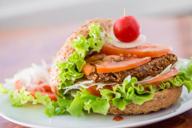 istock Vegan Hamburgers 653863126