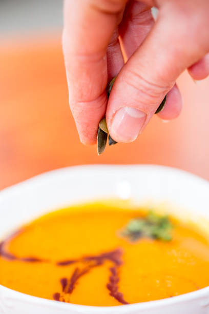 istock Vegan pumpkin soup 653865856