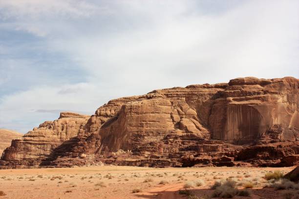 istock Desert valley Wadi Rum in Jordan 653877374
