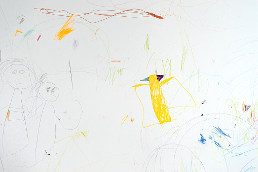 Dibujos de pared infantil photo