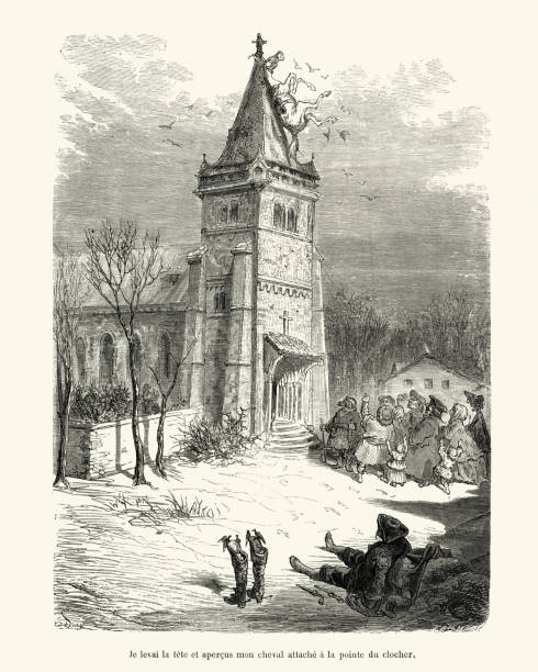 istock Adventures of Baron Munchausen by Gustave Dore 653902068