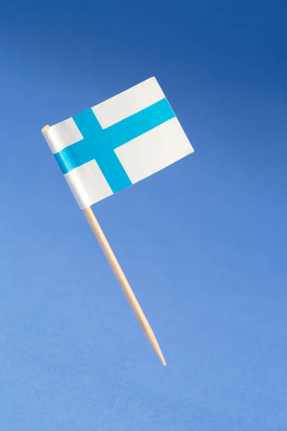 istock Paper flag of Finland 653903836