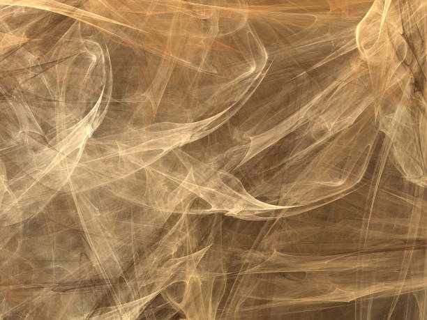 istock image of one Digital Fractal on Black Color 653914992