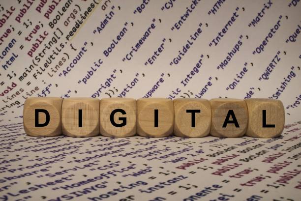 istock digital - cube with letters and words from the computer, software, internet categories, wooden cubes 653932842