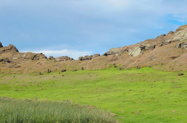 istock Impressions of Rano Raraku 653933738