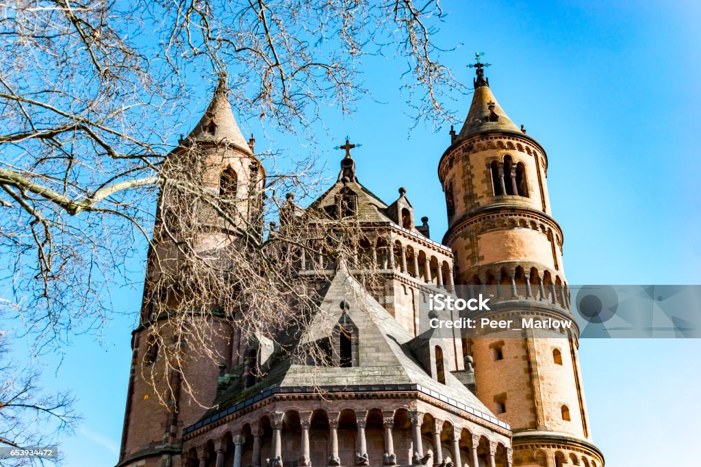Catedral de Worms Alemanha - Foto de stock de Worms royalty-free