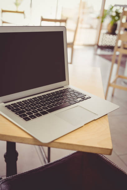 istock Close-up of laptop on a table 653941084