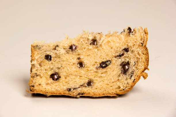 istock Sweet panettone Chocolate, typical Italian dessert for Christmas and Easter. 653946990