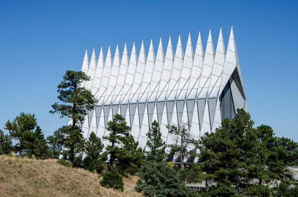 istock Air Force Academy Chapel, Colorado Springs 653947592