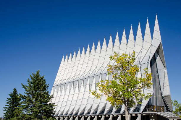 istock Air Force Academy Chapel, Colorado Springs 653948242
