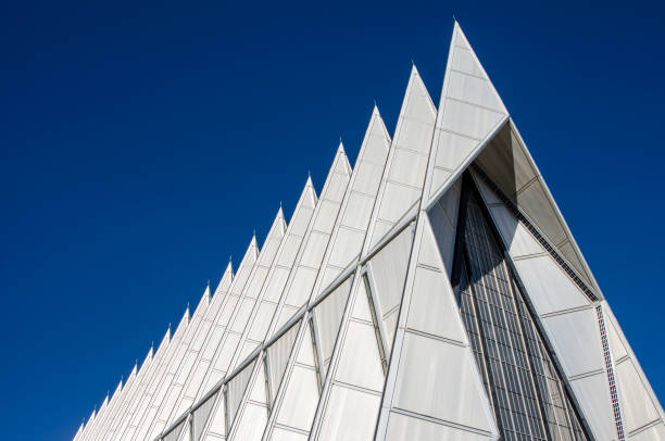 istock Air Force Academy Chapel, Colorado Springs 653948742