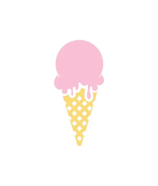 Vector illustration of Ice cream icon