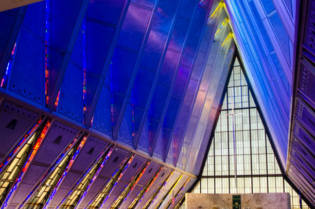 istock Air Force Academy Chapel, Colorado Springs 653953912