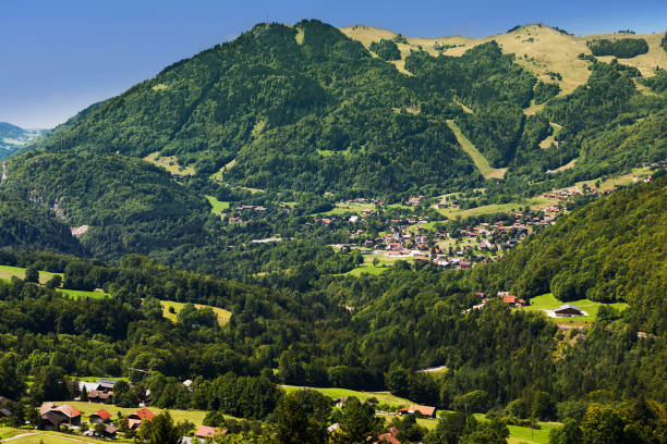 istock Small mountain village in Haute Savoie 653958796
