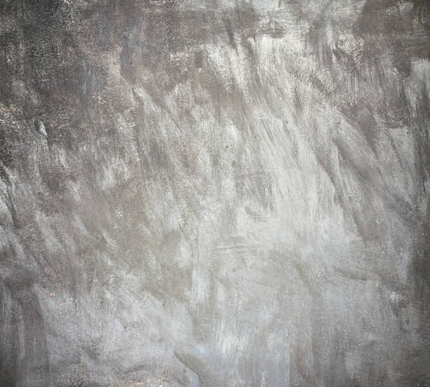 istock Close-up gray beige grunge old wall texture, concrete cement background 653966522