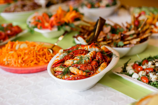 istock Catering Food Wedding Event 653973946