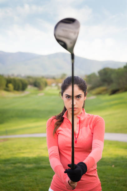 istock Young Hispanic Women Playing Golf 653975818