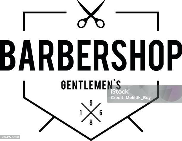 Barber Shop Retro Styled Illustration Stock Illustration - Download Image Now - Adult, Antique, Arts Culture and Entertainment