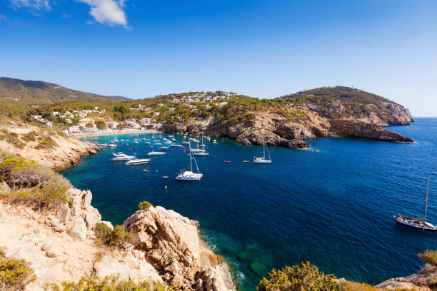 istock Cala d Hort in Balearic Islands 654016424