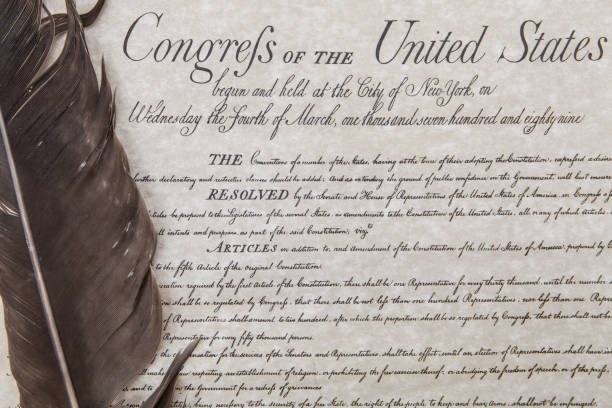 istock Bill of Rights with feather pen 654026866