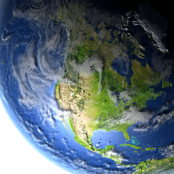 istock North America on planet Earth 654033592