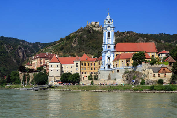 istock Durnstein village on the Danube, Austria 654036064