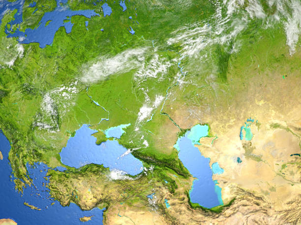 istock Western Asia on planet Earth 654043082