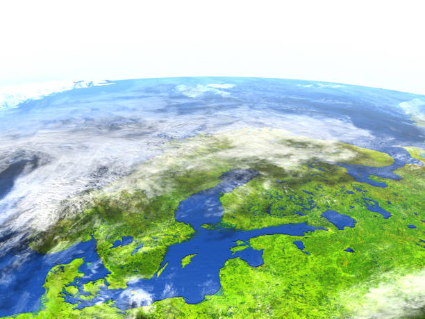 istock Scandinavian Peninsula on planet Earth 654044990