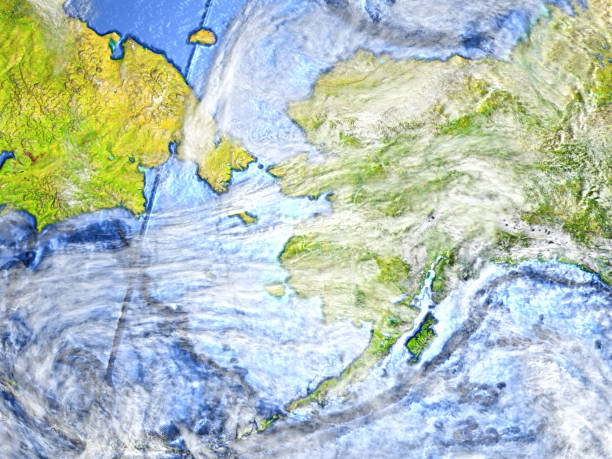 istock Alaska on Earth - visible ocean floor 654047060