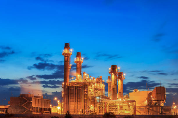 Gas turbine electrical power plant with twilight