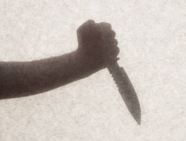 istock Silhouette behind a transparent paper 654094468