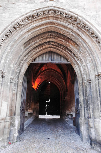istock Gate of Palais des Papes 654119680