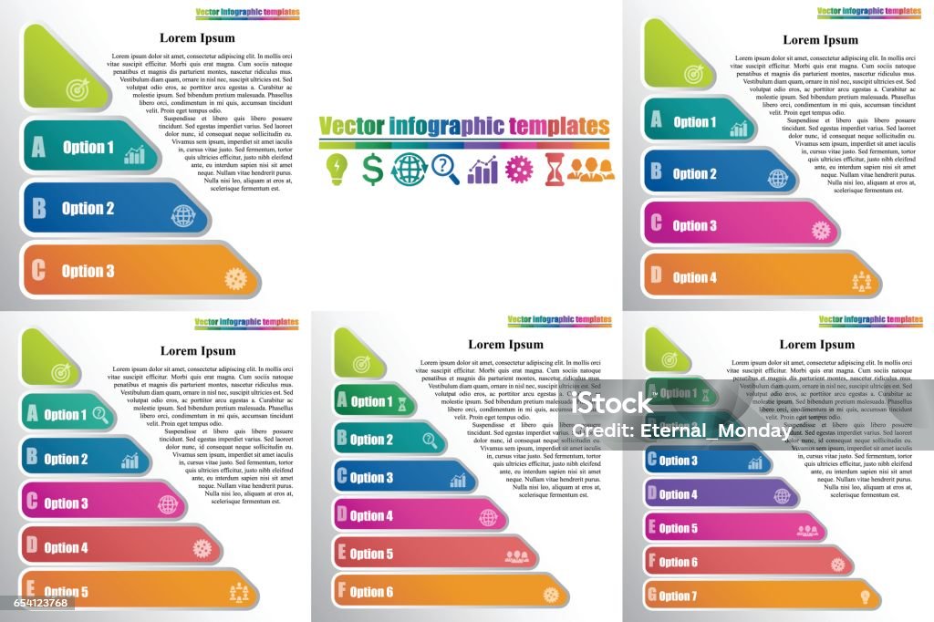 Triangular Pyramid Infograph Triangle Pyramid Infographic Template With 4 Steps Stock Illustration ...