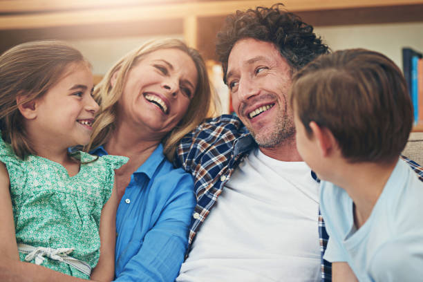 istock Growing up in the most loving home ever 654127536