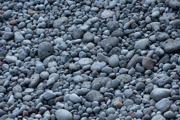istock Abstract background with round peeble stones 654135718